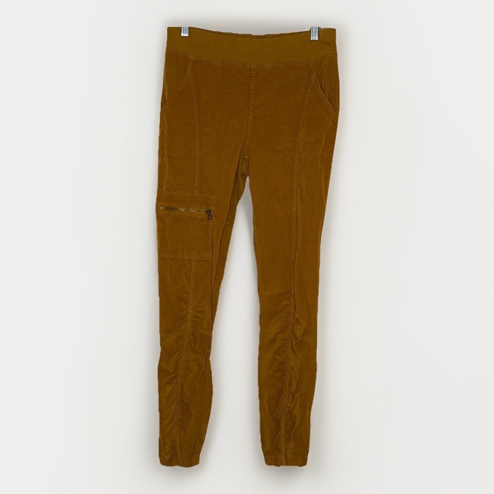 XCVI Wearables XS Cord Malanda Pant Penny Legging Ruched Cargo Stretch